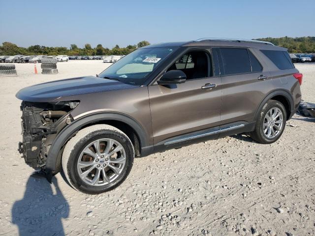 FORD EXPLORER L 2021 with VIN 1FMSK8FH8MGA85225 - Photo from auction