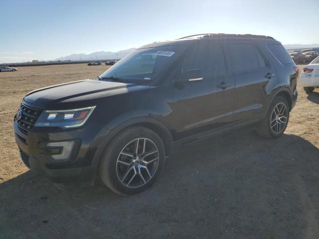 FORD EXPLORER S 2017 with VIN 1FM5K8GT4HGD21505 - Photo from auction