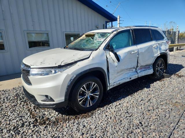 TOYOTA HIGHLANDER 2016 with VIN 5TDJKRFH2GS345411 - Photo from auction