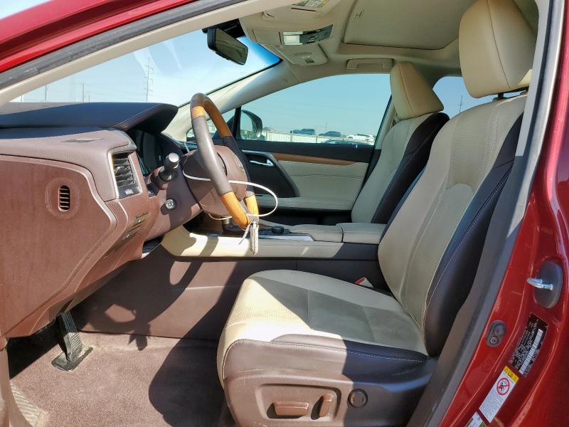 Photo 7 from auction – 2016 LEXUS RX 350 with VIN 2T2ZZMCAXGC006201