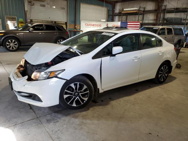 HONDA CIVIC EX 2014 with VIN 19XFB2F80EE057701 - Photo from auction