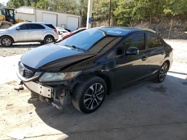 HONDA CIVIC EX 2013 with VIN 2HGFB2F80DH522773 - Photo from auction