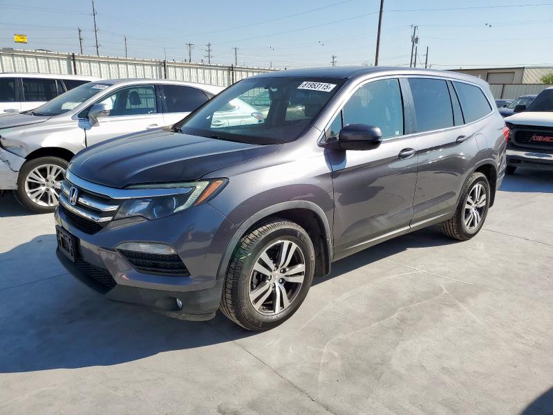 HONDA PILOT EXL 2016 with VIN 5FNYF5H88GB055381 - Photo from auction