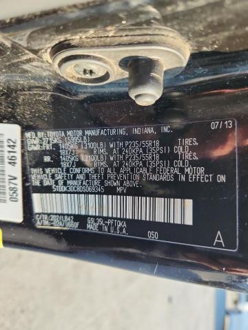 Photo 14 from auction – 2013 TOYOTA SIENNA XLE with VIN 5TDDK3DC8DS069345