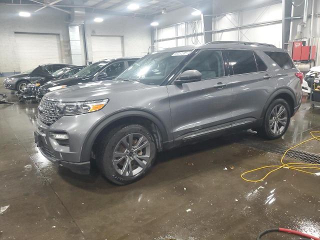 FORD EXPLORER X 2021 with VIN 1FMSK8DH0MGA49323 - Photo from auction