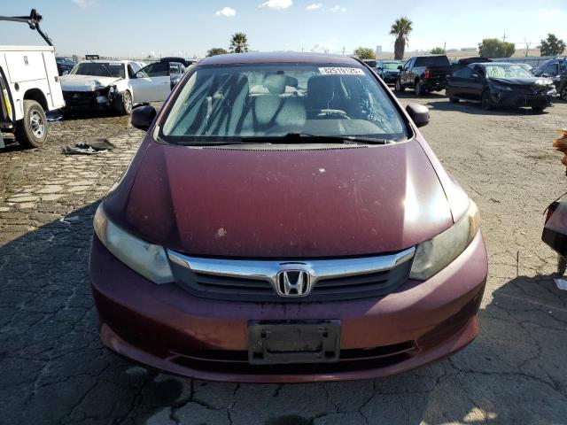 Photo 5 from auction – 2012 HONDA CIVIC LX with VIN 2HGFB2F59CH552908