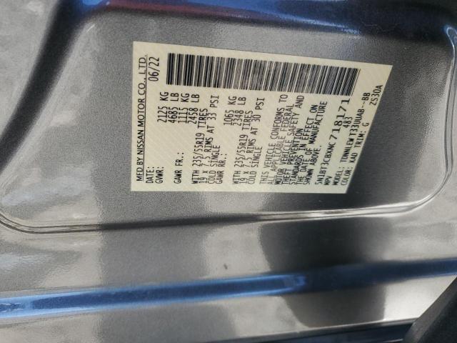 Photo 14 from auction – 2022 NISSAN ROGUE SL with VIN 5N1BT3CBXNC718171