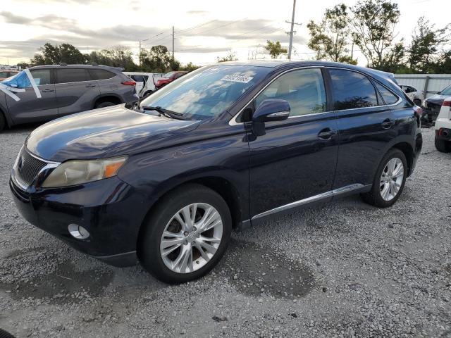 LEXUS RX 450H 2010 with VIN JTJZB1BA2A2400772 - Photo from auction