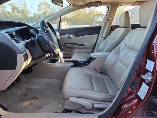 Photo 7 from auction – 2012 HONDA CIVIC EXL with VIN 19XFB2F99CE072669