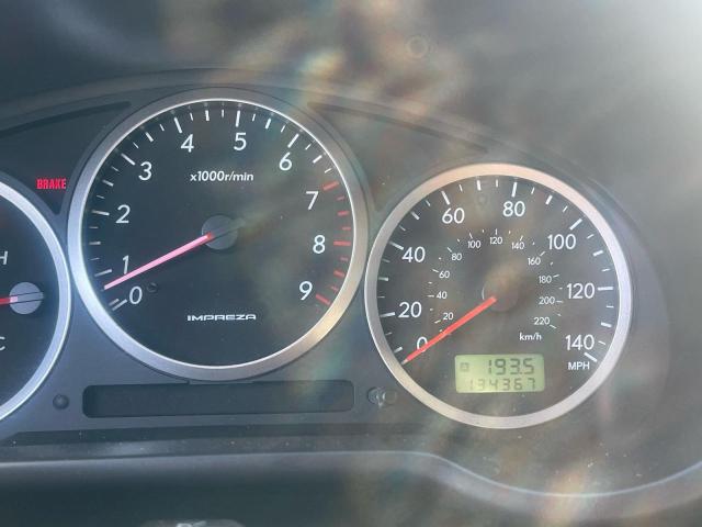 Photo 8 from auction – 2004 SUBARU IMPREZA WR with VIN JF1GG29604G805464