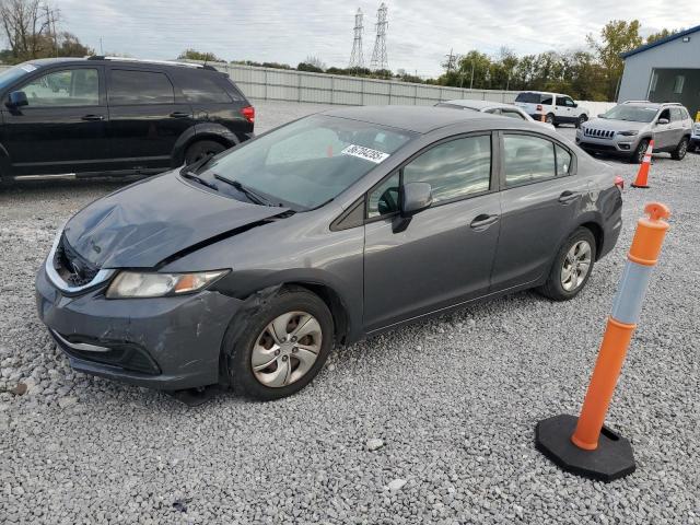 Photo 1 from auction – 2013 HONDA CIVIC LX with VIN 19XFB2F57DE062477