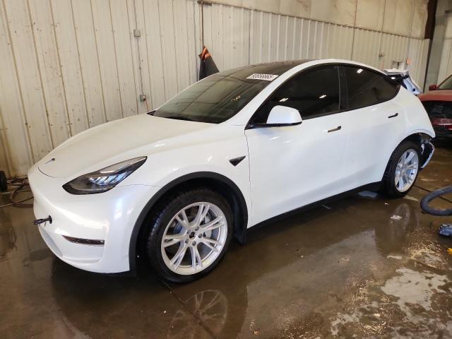 TESLA MODEL Y 2022 with VIN 7SAYGDEE1NF392086 - Photo from auction
