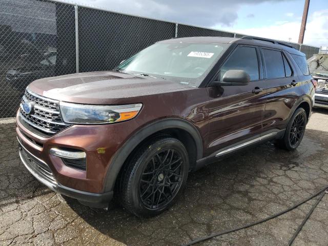 FORD EXPLORER X 2020 with VIN 1FMSK7DH9LGC22331 - Photo from auction