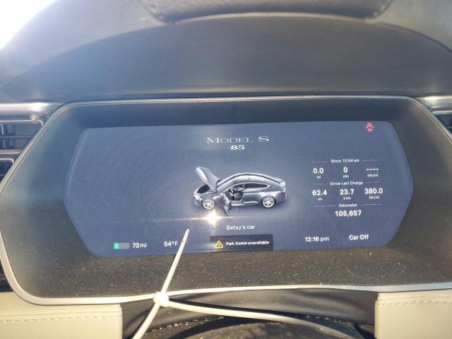 Photo 9 from auction – 2014 TESLA MODEL S with VIN 5YJSA1H15EFP61124