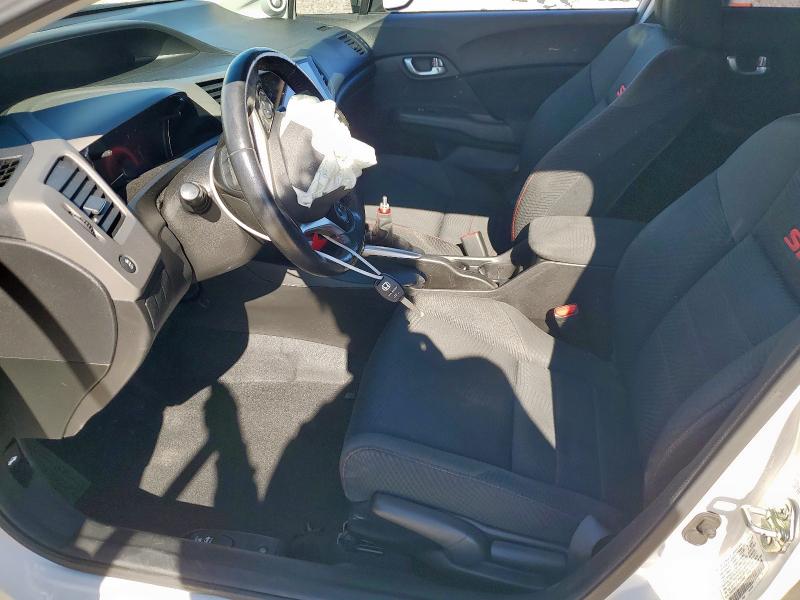 Photo 7 from auction – 2012 HONDA CIVIC SI with VIN 2HGFB6E59CH703982