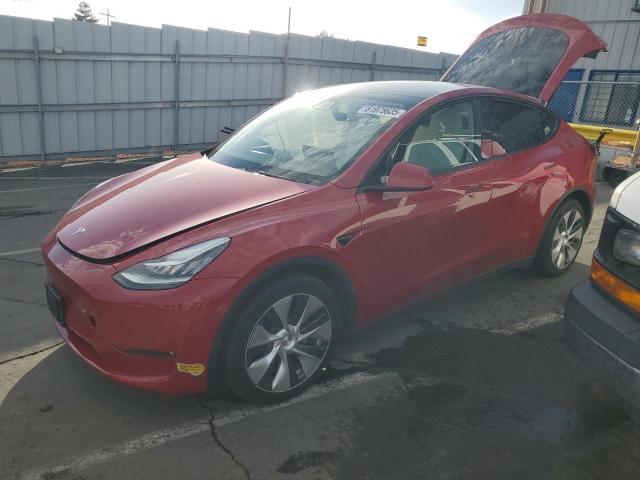 TESLA MODEL Y 2022 with VIN 7SAYGDEE2NF355080 - Photo from auction