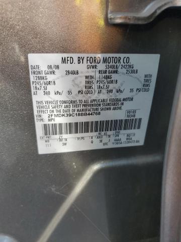 Photo 14 from auction – 2008 FORD EDGE LIMIT with VIN 2FMDK39C18BB44768