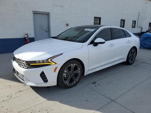 KIA K5 2022 with VIN 5XXG34J24NG105529 - Photo from auction