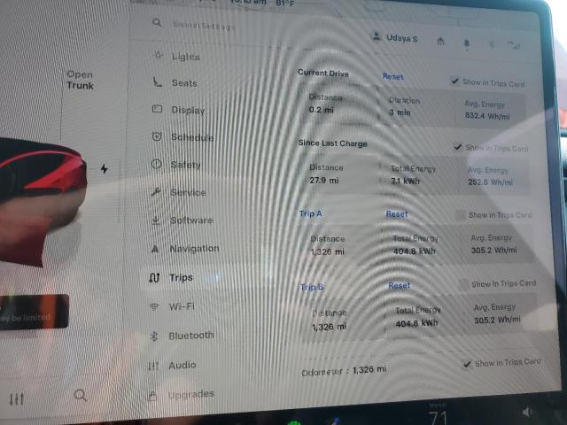 Photo 9 from auction – 2026 TESLA MODEL Y with VIN 7SAYGDEE5TF396350