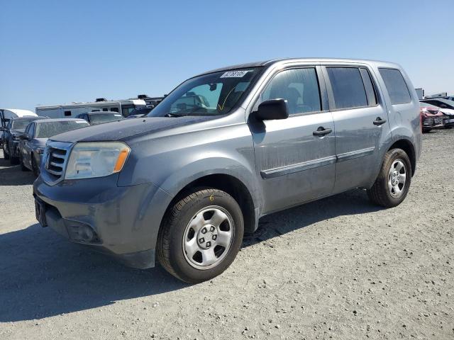HONDA PILOT LX 2013 with VIN 5FNYF3H29DB026158 - Photo from auction