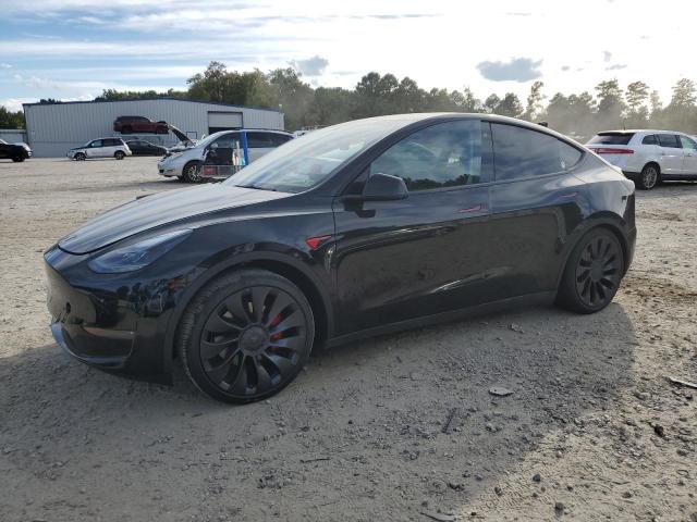 TESLA MODEL Y 2021 with VIN 5YJYGDEF7MF134112 - Photo from auction