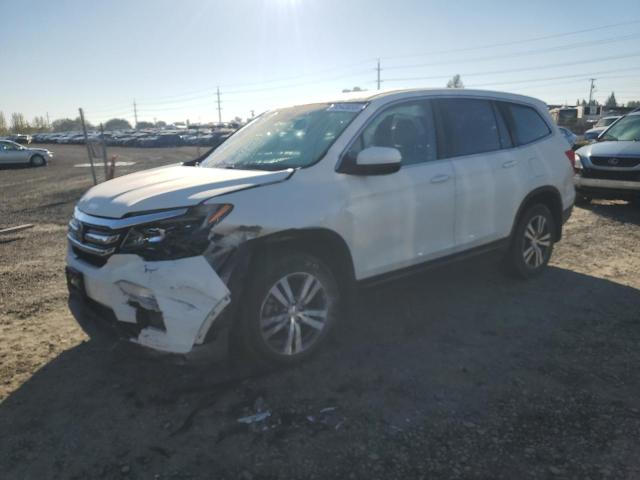 HONDA PILOT EXL 2017 with VIN 5FNYF6H62HB101695 - Photo from auction