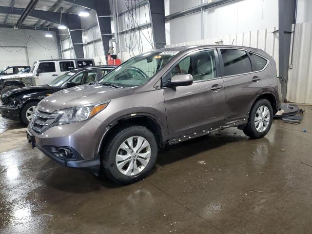 HONDA CR-V EX 2014 with VIN 5J6RM4H52EL020060 - Photo from auction
