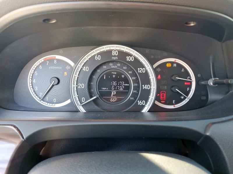 Photo 9 from auction – 2016 HONDA ACCORD EX with VIN 1HGCR2F78GA005018