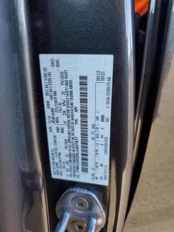 Photo 14 from auction – 2020 FORD ESCAPE TIT with VIN 1FMCU0DZ9LUA57817