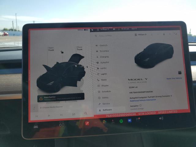 Photo 9 from auction – 2024 TESLA MODEL Y with VIN 7SAYGDED9RF089599