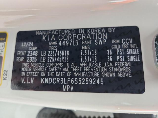 Photo 14 from auction – 2025 KIA NIRO SX TO with VIN KNDCR3LF6S5259246