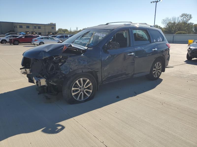 NISSAN PATHFINDER S 2015 with VIN 5N1AR2MM1FC691898 - Photo from auction