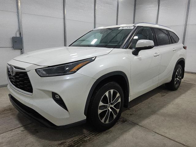 Photo 1 from auction – 2021 TOYOTA HIGHLANDER with VIN 5TDGZRBH1MS078379