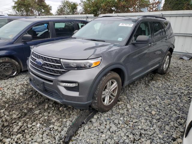 FORD EXPLORER X 2021 with VIN 1FMSK8DH5MGA36499 - Photo from auction