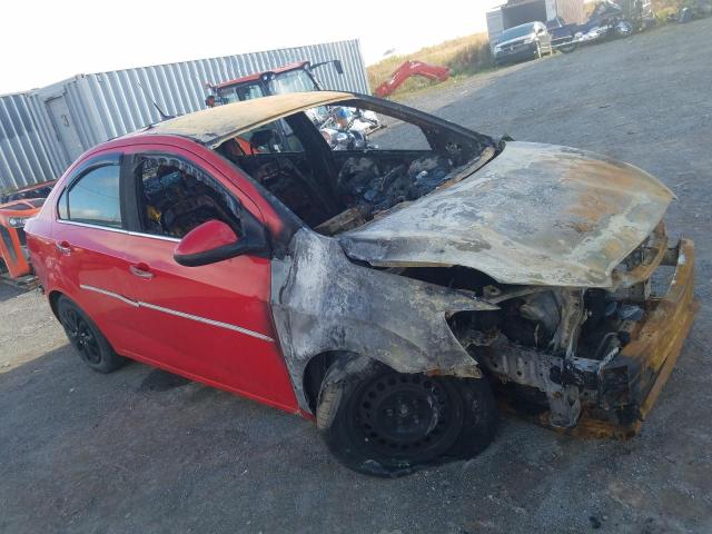 Photo 4 from auction – 2014 CHEVROLET SONIC LT with VIN 1G1JC5EHXE4141772