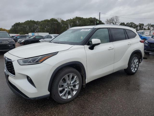 TOYOTA HIGHLANDER 2021 with VIN 5TDDZRBH3MS126158 - Photo from auction