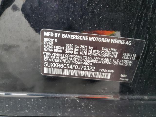 Photo 14 from auction – 2015 BMW X5 XDRIVE5 with VIN 5UXKR6C54F0J79322