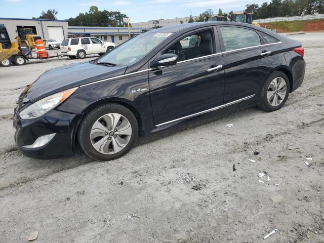 HYUNDAI SONATA HYB 2013 with VIN KMHEC4A45DA074953 - Photo from auction