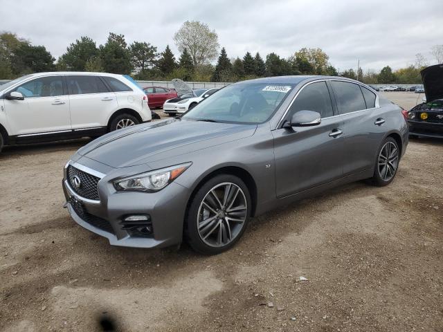 INFINITI Q50 BASE 2015 with VIN JN1BV7AR2FM410495 - Photo from auction