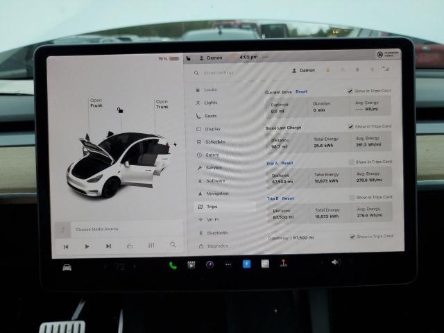 Photo 9 from auction – 2022 TESLA MODEL Y with VIN 7SAYGDEF4NF323143