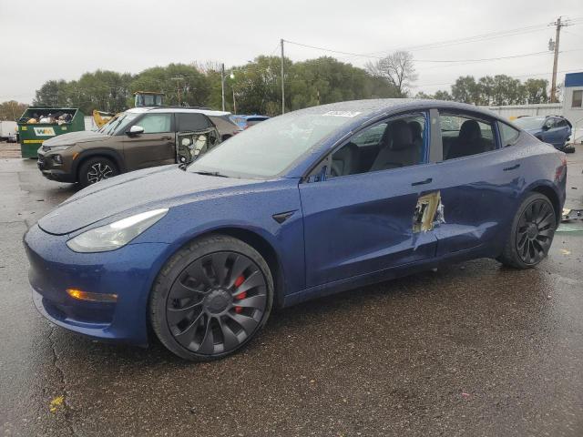 TESLA MODEL 3 2023 with VIN 5YJ3E1EC6PF480824 - Photo from auction