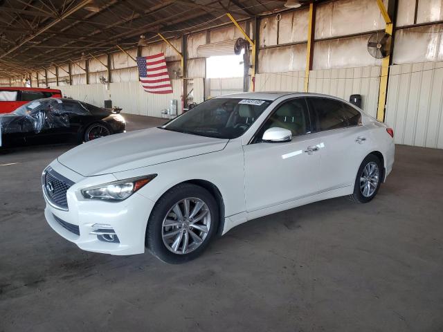 INFINITI Q50 BASE 2016 with VIN JN1CV7AP1GM202144 - Photo from auction
