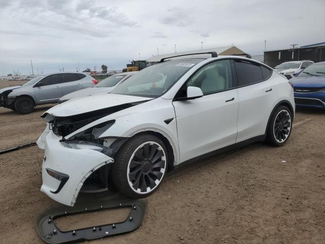 TESLA MODEL Y 2021 with VIN 5YJYGDEF3MF194548 - Photo from auction
