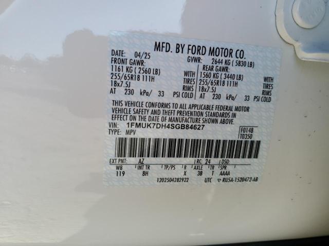 Photo 14 from auction – 2025 FORD EXPLORER A with VIN 1FMUK7DH4SGB84627