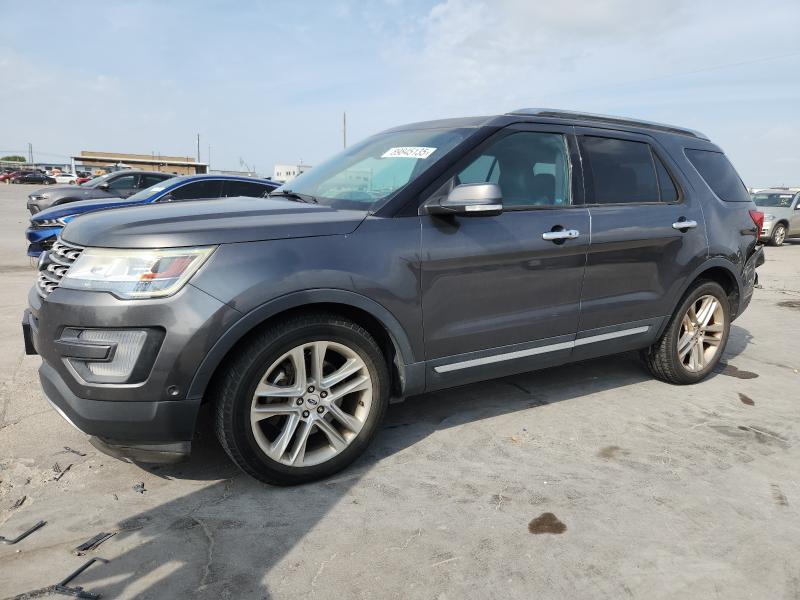 FORD EXPLORER L 2017 with VIN 1FM5K7F83HGC61207 - Photo from auction
