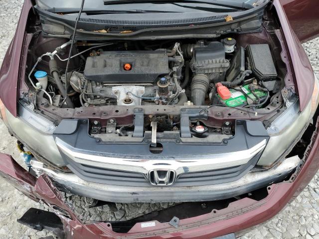 Photo 11 from auction – 2012 HONDA CIVIC EX with VIN 2HGFB2F84CH537307