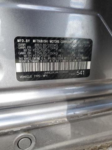 Photo 14 from auction – 2019 MITSUBISHI OUTLANDER with VIN JA4AD2A34KZ054486