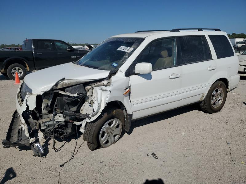 HONDA PILOT EXL 2008 with VIN 5FNYF28628B014484 - Photo from auction