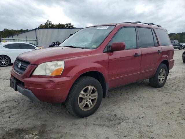 HONDA PILOT EXL 2004 with VIN 5FNYF18574B011849 - Photo from auction