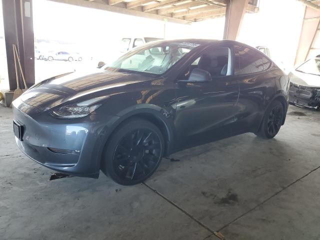 TESLA MODEL Y 2021 with VIN 5YJYGDEE0MF274171 - Photo from auction